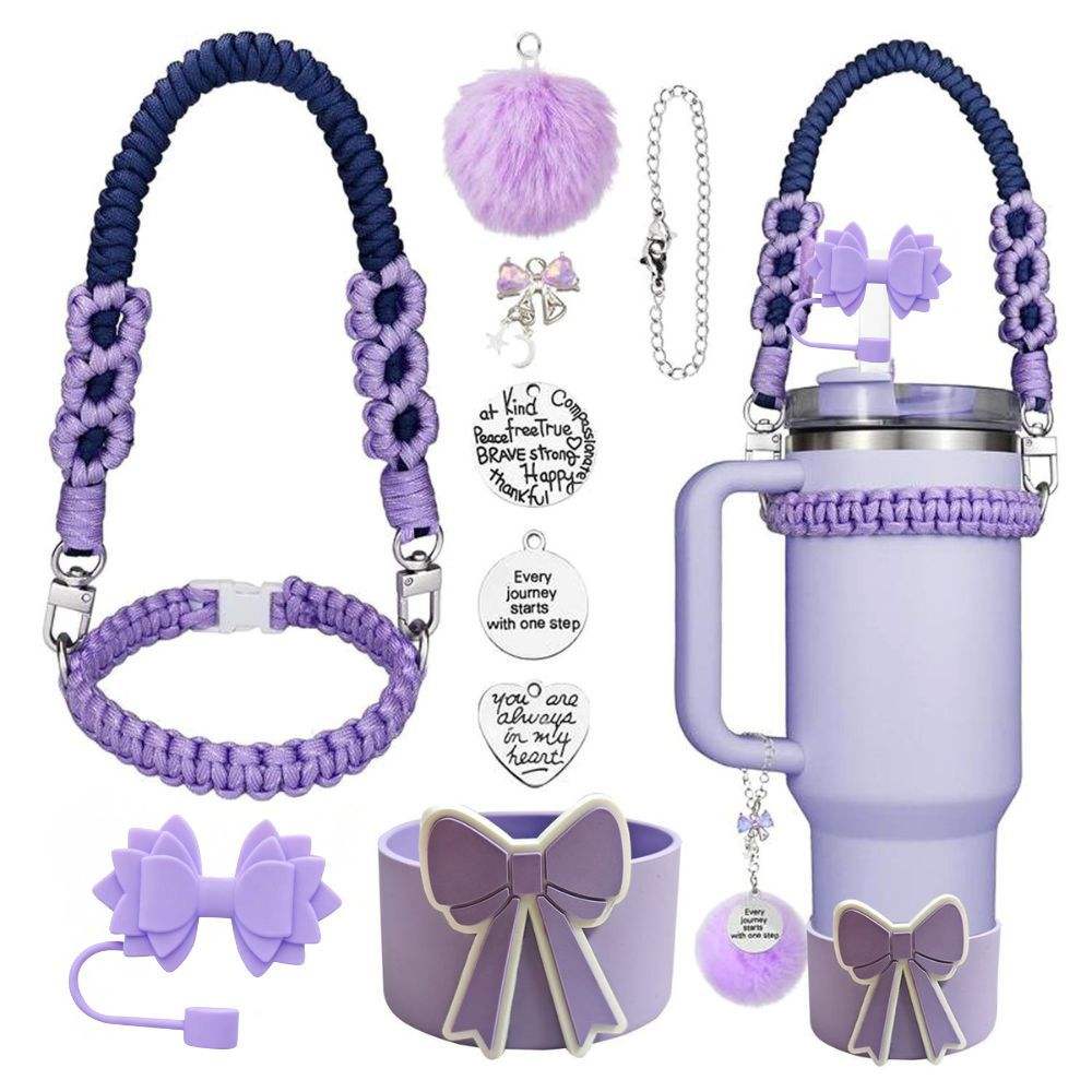 Casa Bow Tumbler Bottle & Charms Set