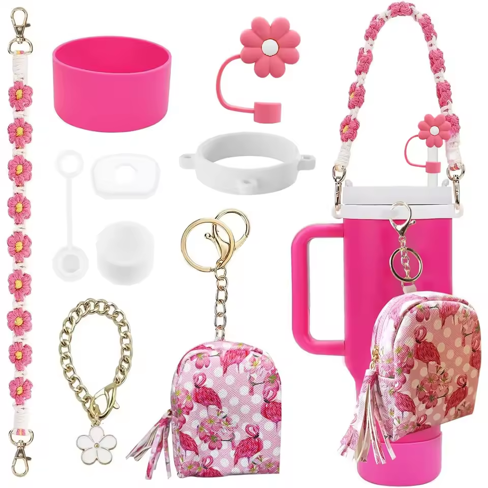Mini Backpack Tumbler Bottle & Charms Set